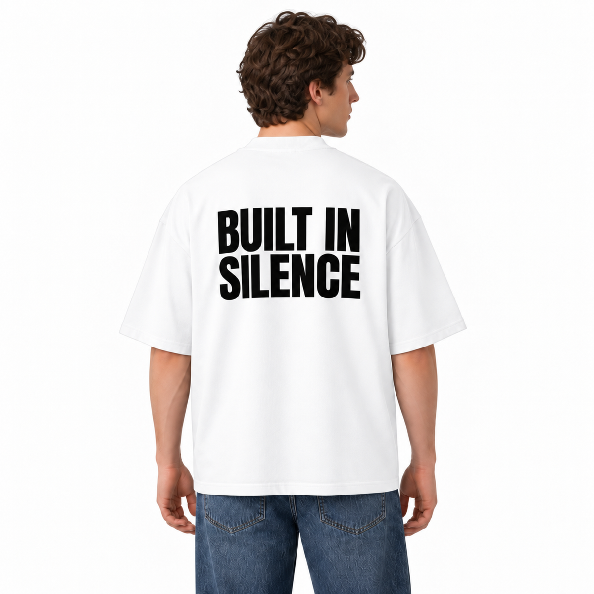 BUILT IN SILENCE T-SHIRT - WHITE