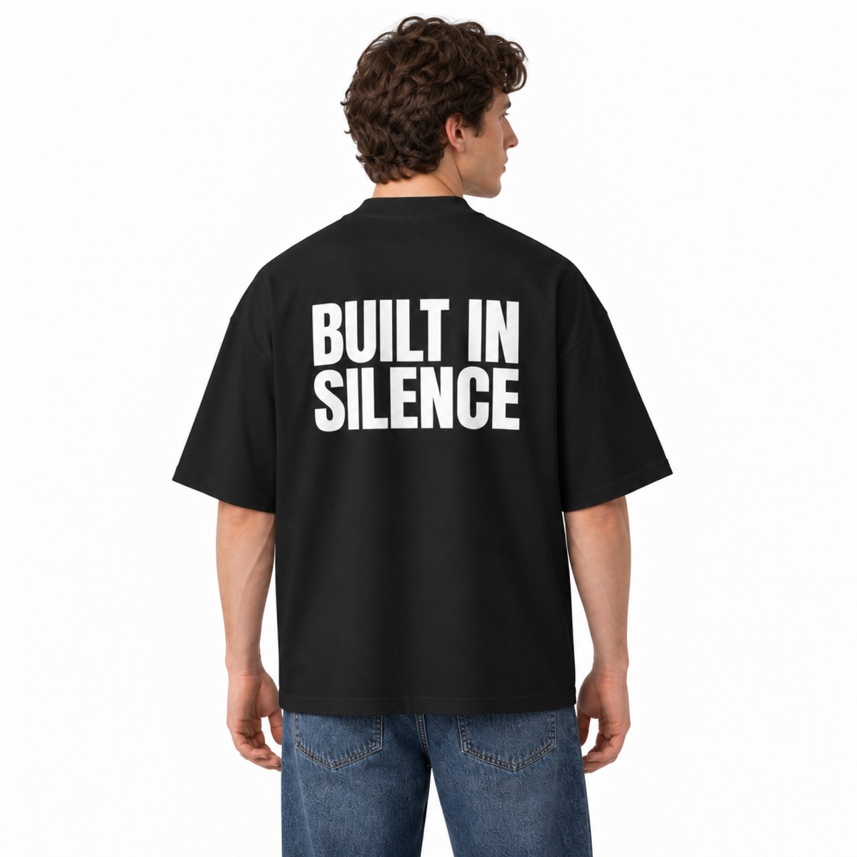 BUILT IN SILENCE T-SHIRT - BLACK