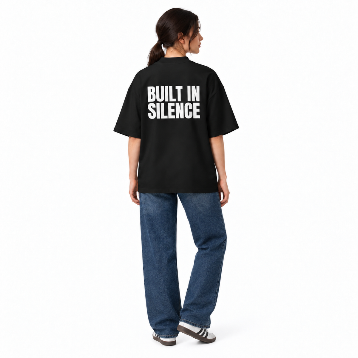 BUILT IN SILENCE T-SHIRT - BLACK