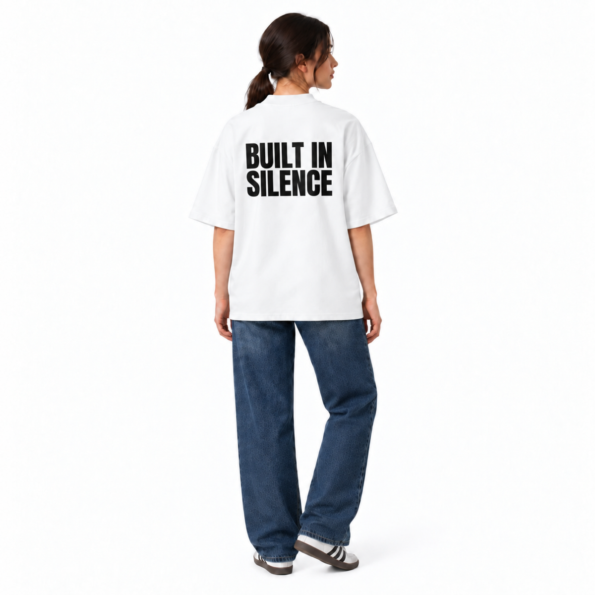 BUILT IN SILENCE T-SHIRT - WHITE