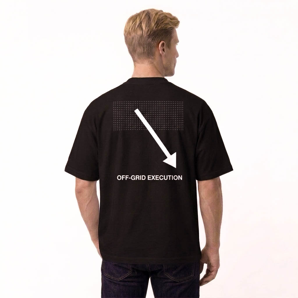OFF GRID T-SHIRT - BLACK